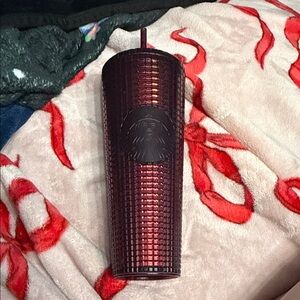Starbucks 24oz Iridescent Grid Tumbler w/Straw